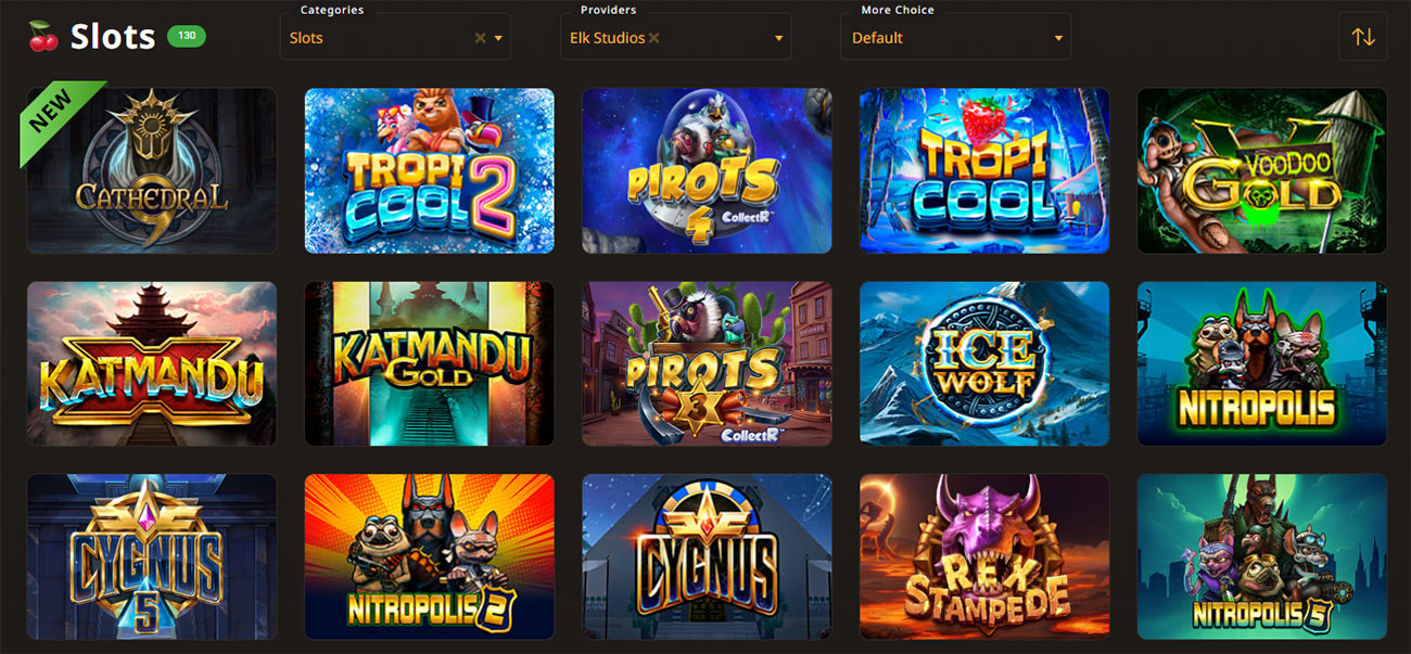 ELK studios игровые автоматы казино. 