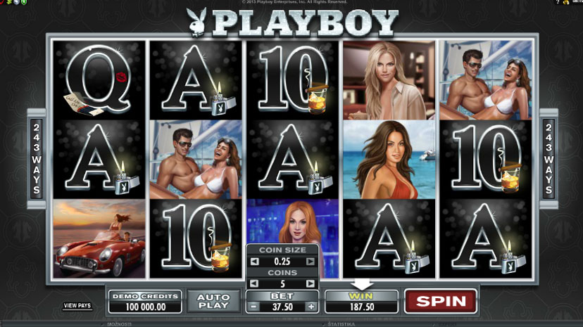 Playboy демо игровой автомат. 